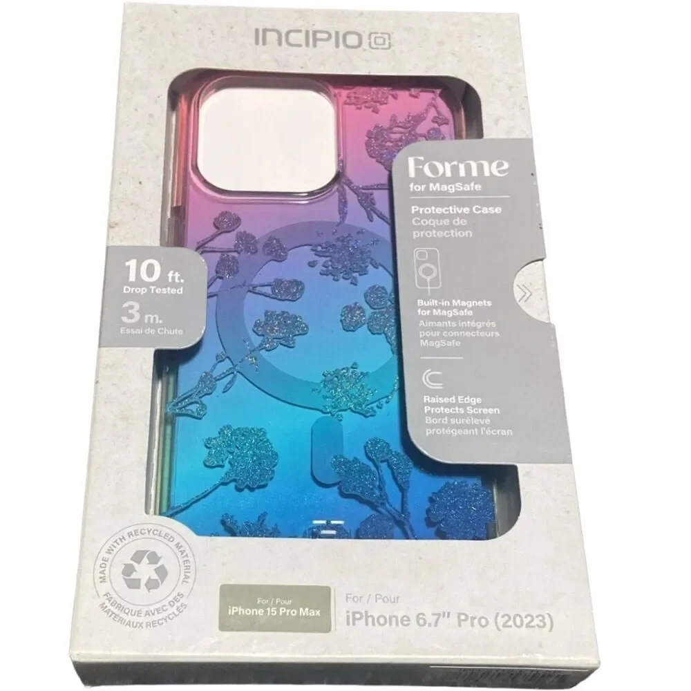 iPhone 15 Pro Max MagSafe Case Incipio Forme Eternal Spring NEW Sealed